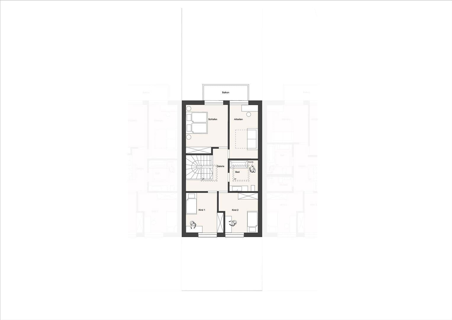 Prodej domu 137 m², pozemek 308 m², Hugo-Lang-Bogen 13, München, Bavorsko Prodej domu 137 m², pozemek 308 m², Hugo-Lang-Bogen 13, München, Bavorsko