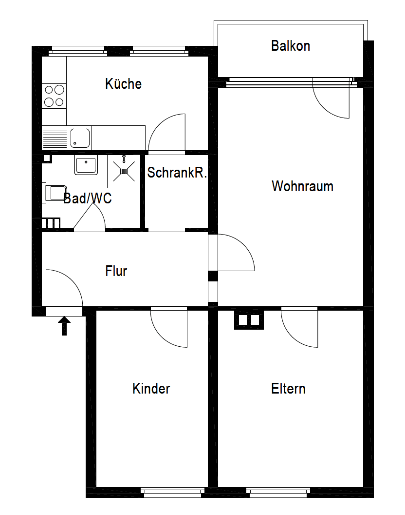 Prodej bytu 3+1 70 m², Mülheim an der Ruhr, Severní Porýní-Vestfálsko Prodej bytu 3+1 70 m², Mülheim an der Ruhr, Severní Porýní-Vestfálsko