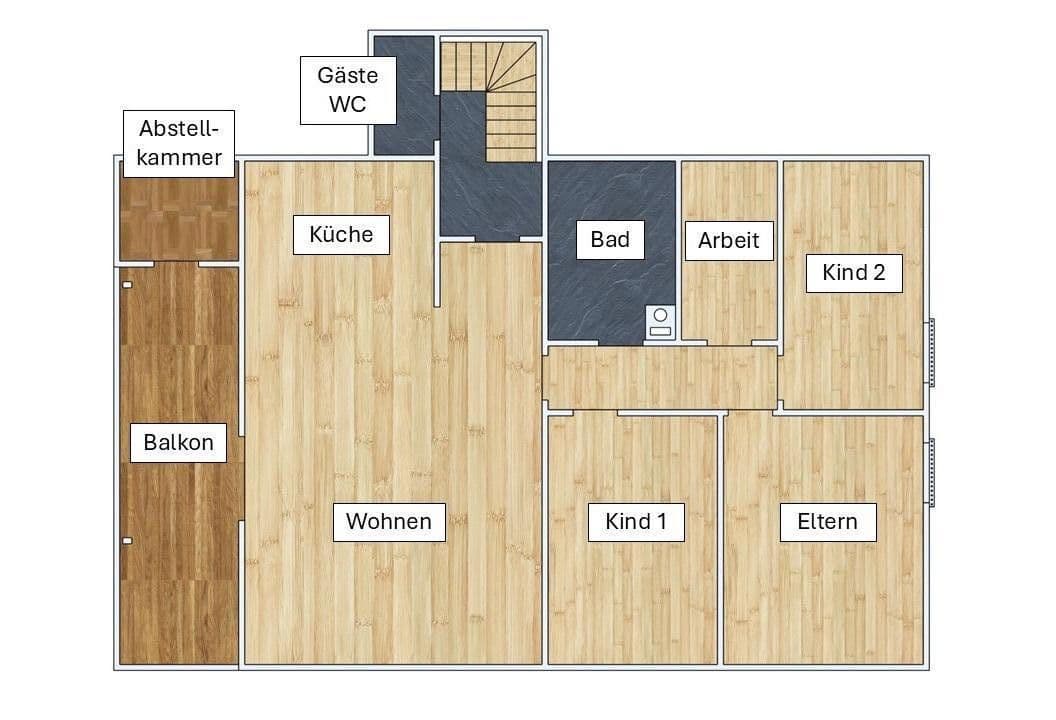 Pronájem bytu 4+kk 130 m², Laufenburg (Baden), Bádensko-Württembersko Pronájem bytu 4+kk 130 m², Laufenburg (Baden), Bádensko-Württembersko