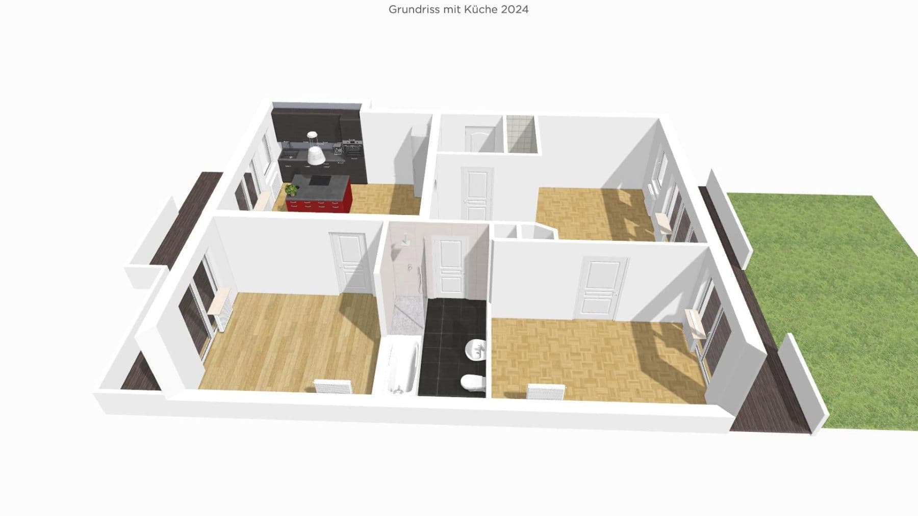 Pronájem bytu 3+1 109 m², Hochederstraße 9, München, Bavorsko Pronájem bytu 3+1 109 m², Hochederstraße 9, München, Bavorsko