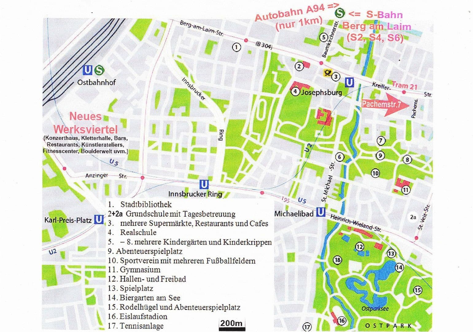 Pronájem bytu 2+1 80 m², München, Bavorsko Pronájem bytu 2+1 80 m², München, Bavorsko