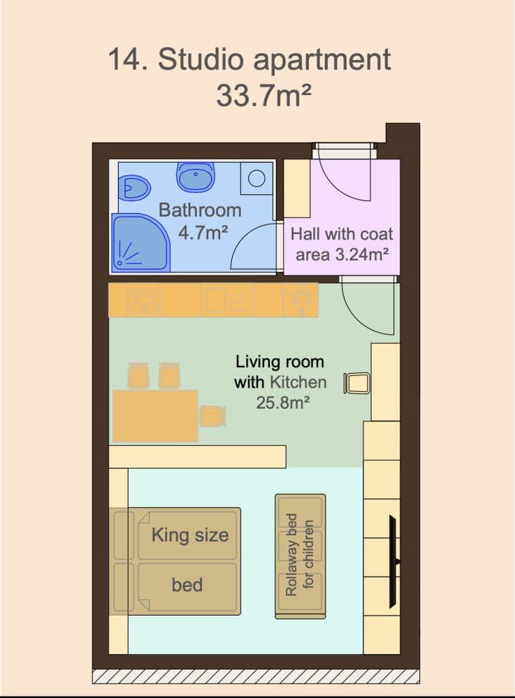 Pronájem bytu 34 m², Zbraslavská, Praha, Praha Pronájem bytu 34 m², Zbraslavská, Praha, Praha