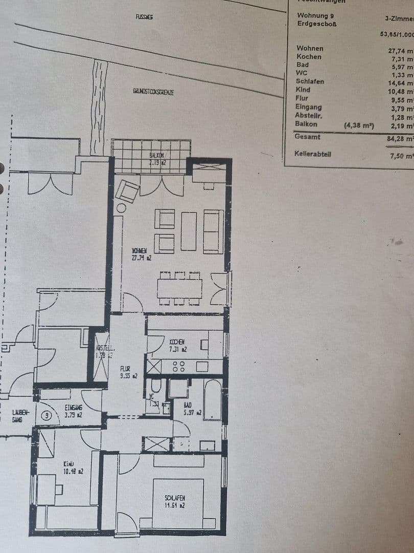 Prodej bytu 3+1 85 m², Feuchtwangen, Bavorsko Prodej bytu 3+1 85 m², Feuchtwangen, Bavorsko