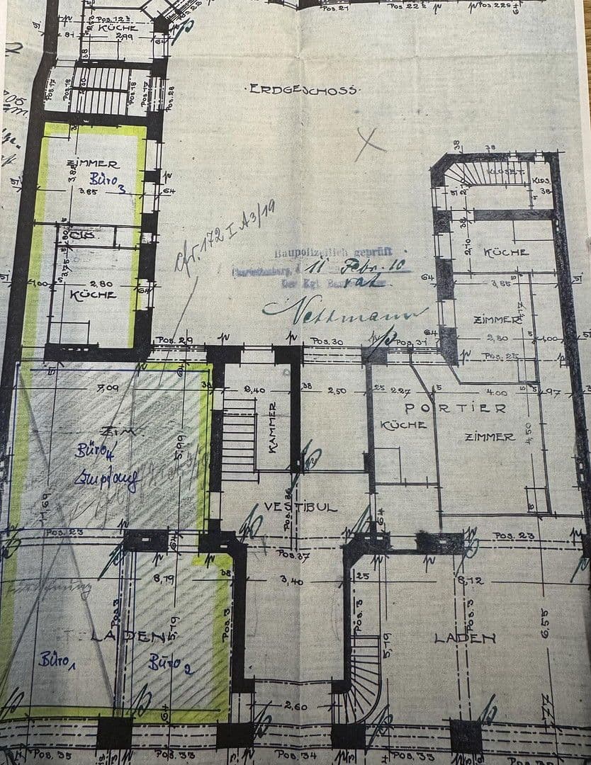 Pronájem kanceláře 135 m², Niebuhrstr. 36, Berlin, Berlín Pronájem kanceláře 135 m², Niebuhrstr. 36, Berlin, Berlín