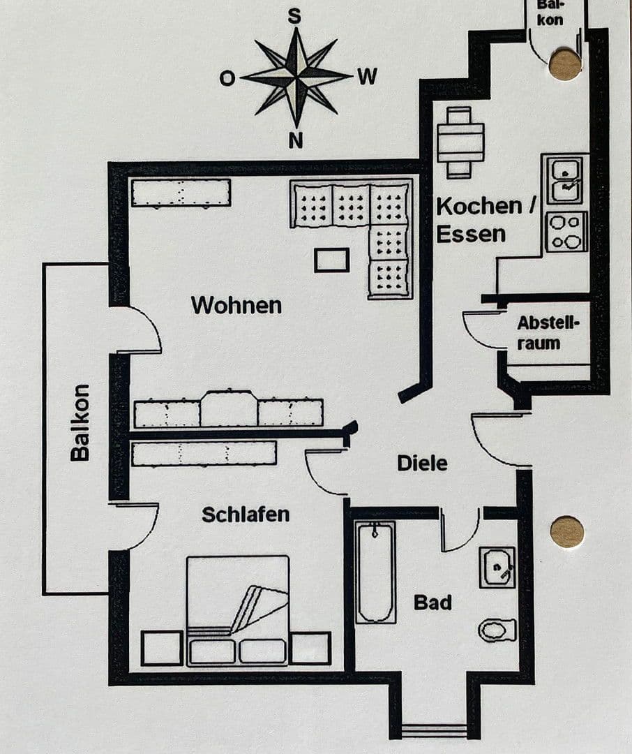 Pronájem bytu 2+1 56 m², Inhamer Str. 18 B, Bad Griesbach i.Rottal, Bavorsko Pronájem bytu 2+1 56 m², Inhamer Str. 18 B, Bad Griesbach i.Rottal, Bavorsko