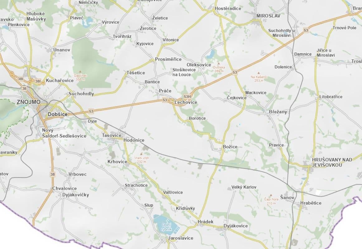 Prodej pozemku 1.980 m², Božice, Jihomoravský kraj Prodej pozemku 1.980 m², Božice, Jihomoravský kraj