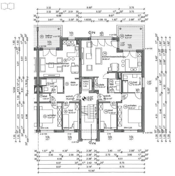Prodej bytu 3+kk 97 m², Oberhausen, Severní Porýní-Vestfálsko Prodej bytu 3+kk 97 m², Oberhausen, Severní Porýní-Vestfálsko