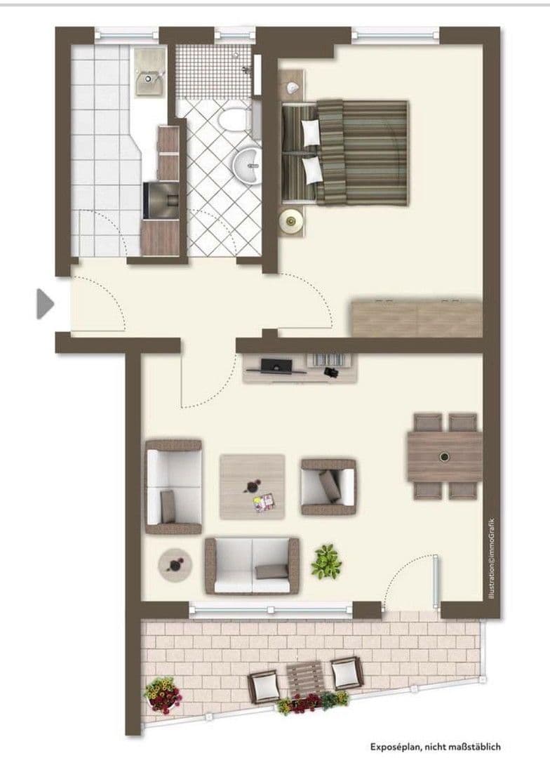 Pronájem bytu 2+1 55 m², Berlin, Berlín Pronájem bytu 2+1 55 m², Berlin, Berlín