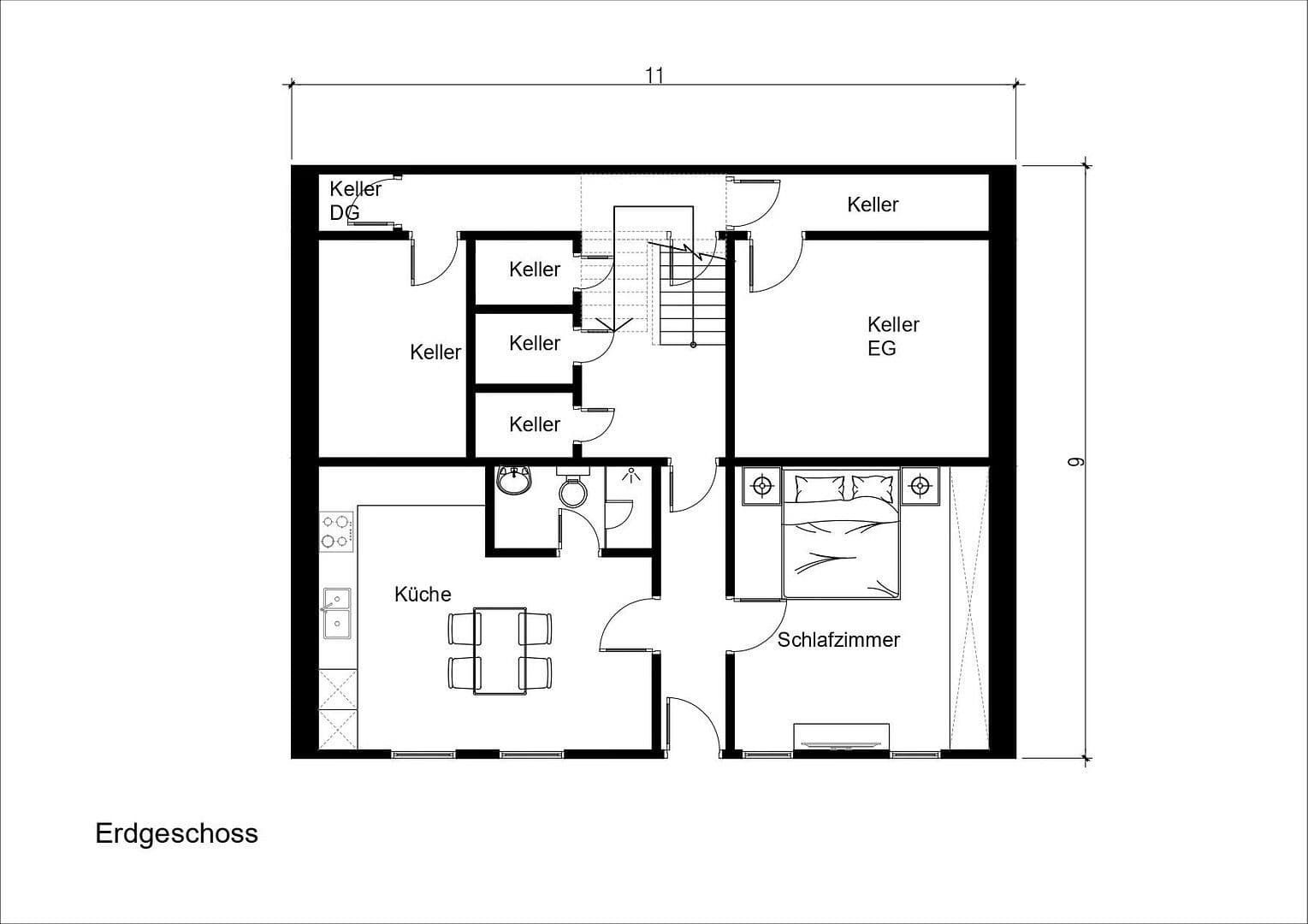 Prodej domu 228 m², pozemek 138 m², Wilhelmstr 71, Velbert, Severní Porýní-Vestfálsko Prodej domu 228 m², pozemek 138 m², Wilhelmstr 71, Velbert, Severní Porýní-Vestfálsko