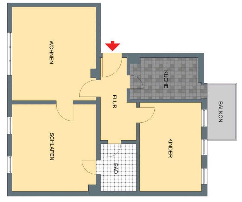 Pronájem bytu 3+1 88 m², Žíč, Sasko-Anhaltsko Pronájem bytu 3+1 88 m², Žíč, Sasko-Anhaltsko