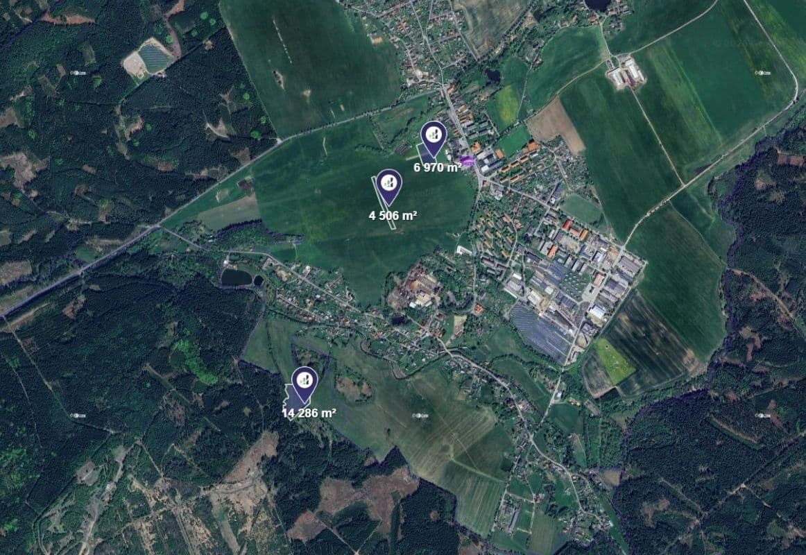 Prodej pozemku 25.762 m², Strašice, Plzeňský kraj Prodej pozemku 25.762 m², Strašice, Plzeňský kraj