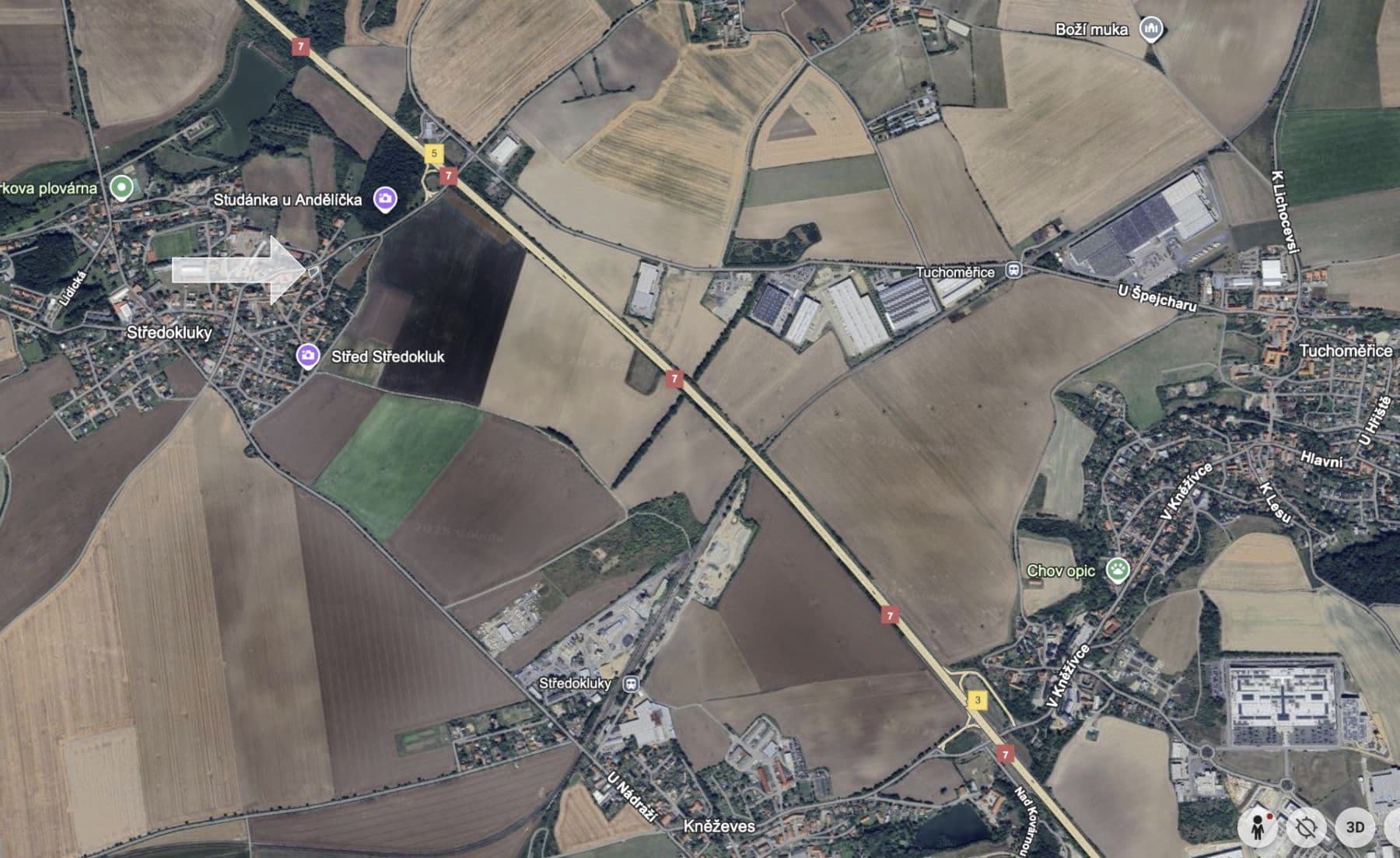 Prodej pozemku 600 m², Středokluky, Středočeský kraj Prodej pozemku 600 m², Středokluky, Středočeský kraj