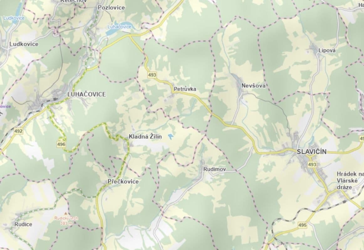 Prodej pozemku 3.408 m², Luhačovice, Zlínský kraj Prodej pozemku 3.408 m², Luhačovice, Zlínský kraj