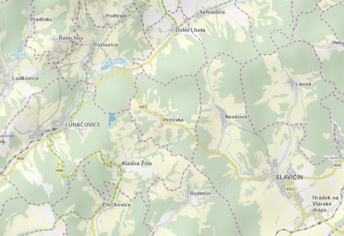 Prodej pozemku 700 m², Luhačovice, Zlínský kraj Prodej pozemku 700 m², Luhačovice, Zlínský kraj