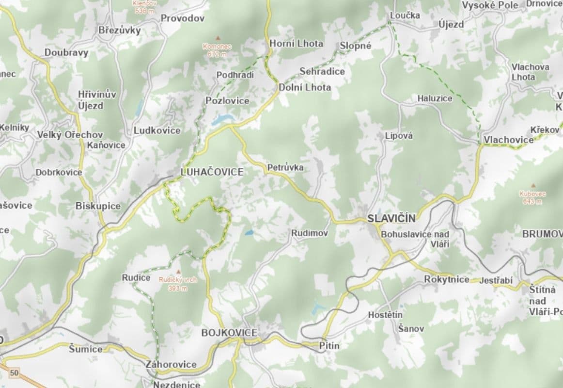 Prodej pozemku 1.903 m², Luhačovice, Zlínský kraj Prodej pozemku 1.903 m², Luhačovice, Zlínský kraj