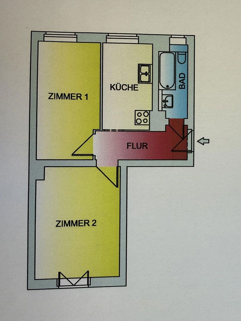 Prodej bytu 2+1 44 m², Berlin, Berlín Prodej bytu 2+1 44 m², Berlin, Berlín