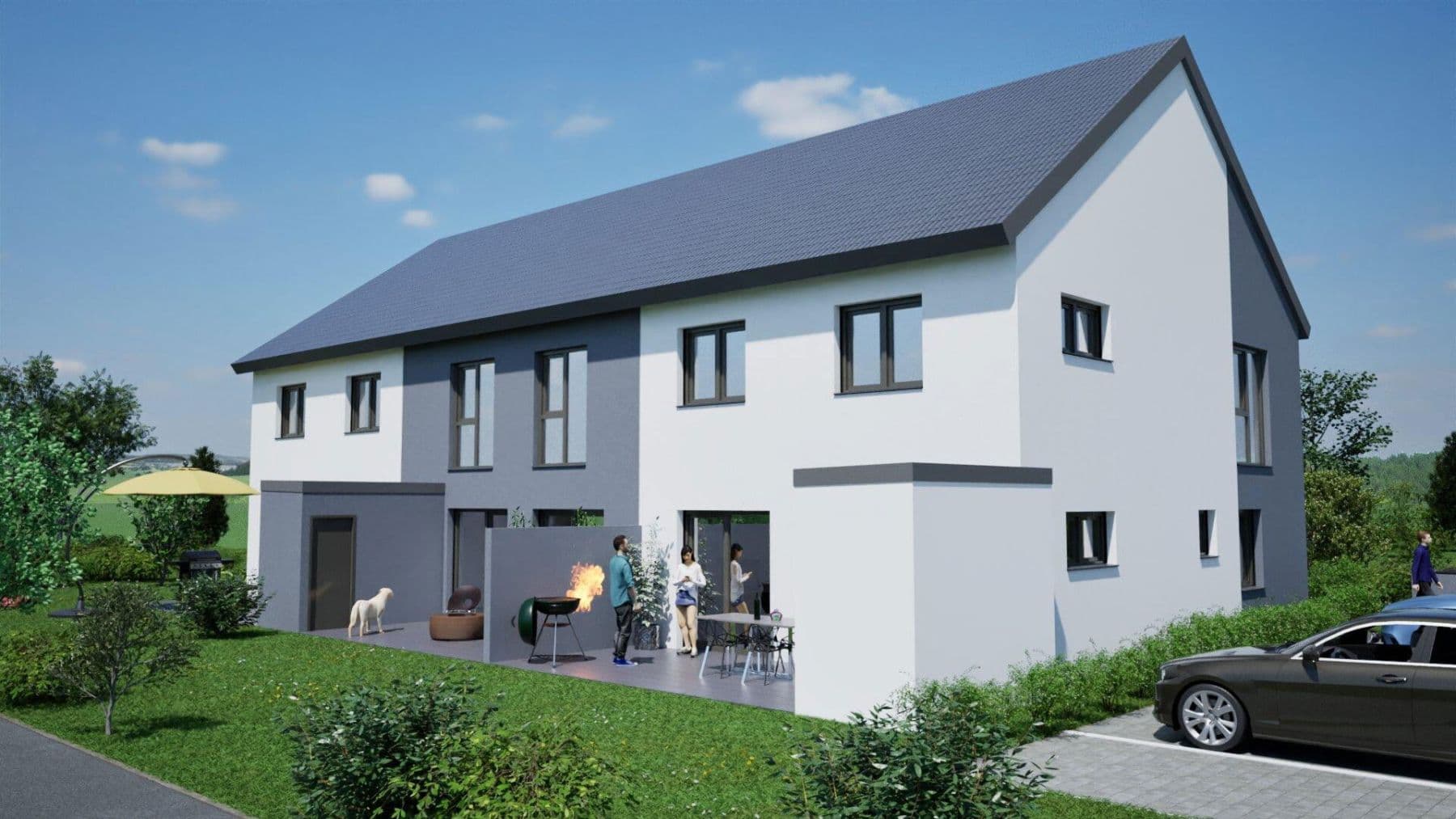 Prodej domu 127 m², pozemek 753 m², Rosdorf, Dolní Sasko Prodej domu 127 m², pozemek 753 m², Rosdorf, Dolní Sasko