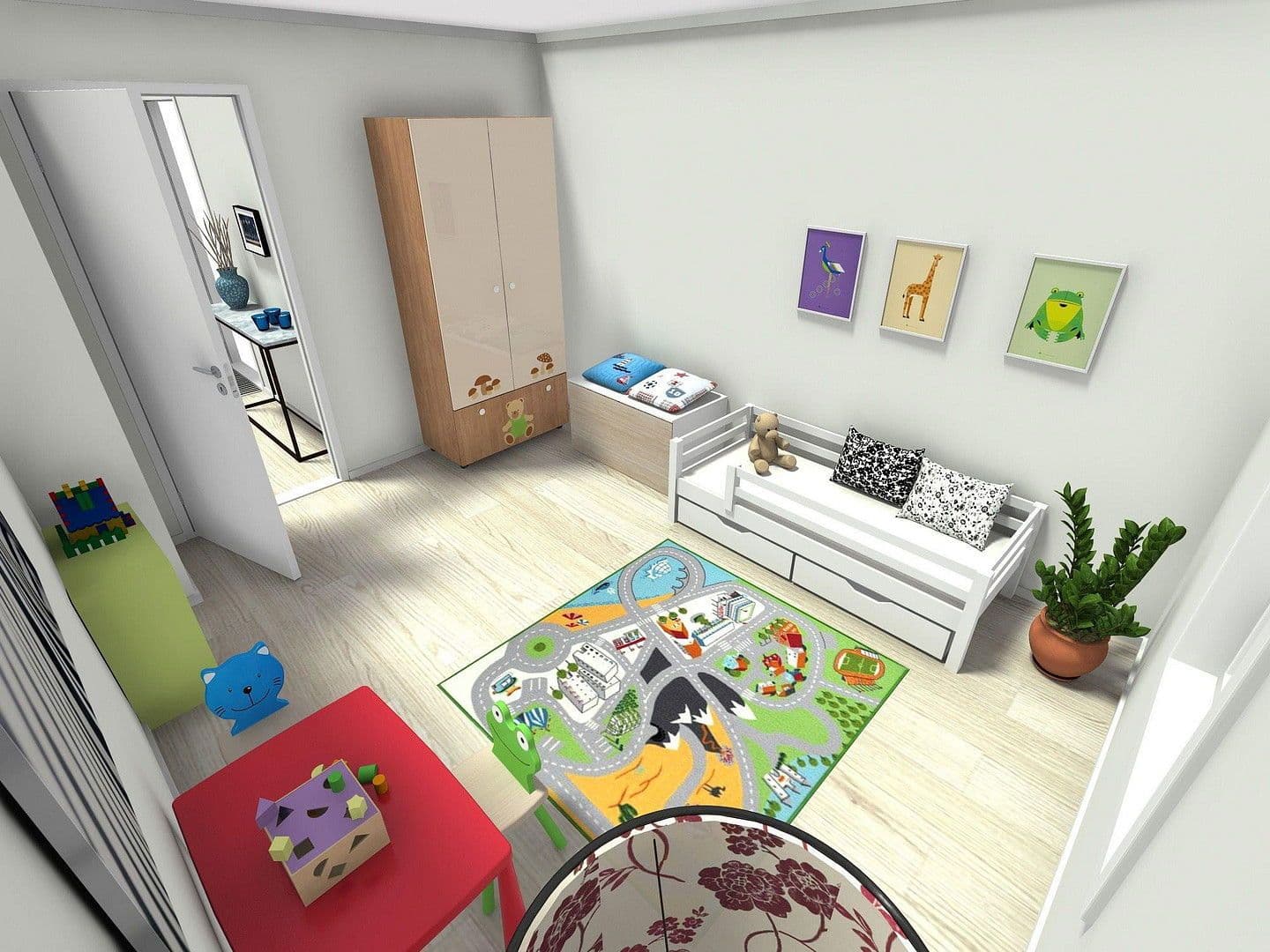 Pronájem bytu 5+1 107 m², Chemnitzer Str. 72, Meerane, Sasko Pronájem bytu 5+1 107 m², Chemnitzer Str. 72, Meerane, Sasko