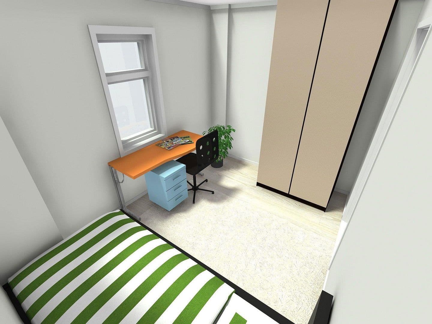 Pronájem bytu 5+1 107 m², Chemnitzer Str. 72, Meerane, Sasko Pronájem bytu 5+1 107 m², Chemnitzer Str. 72, Meerane, Sasko