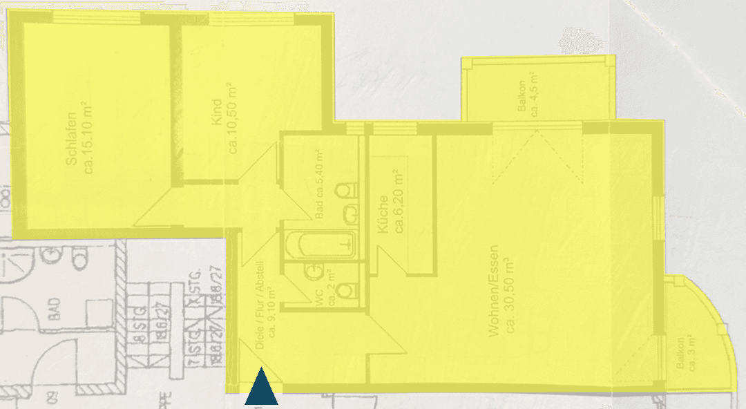 Prodej bytu 3+1 83 m², Oberhachingerstr. 17, Grünwald, Bavorsko Prodej bytu 3+1 83 m², Oberhachingerstr. 17, Grünwald, Bavorsko