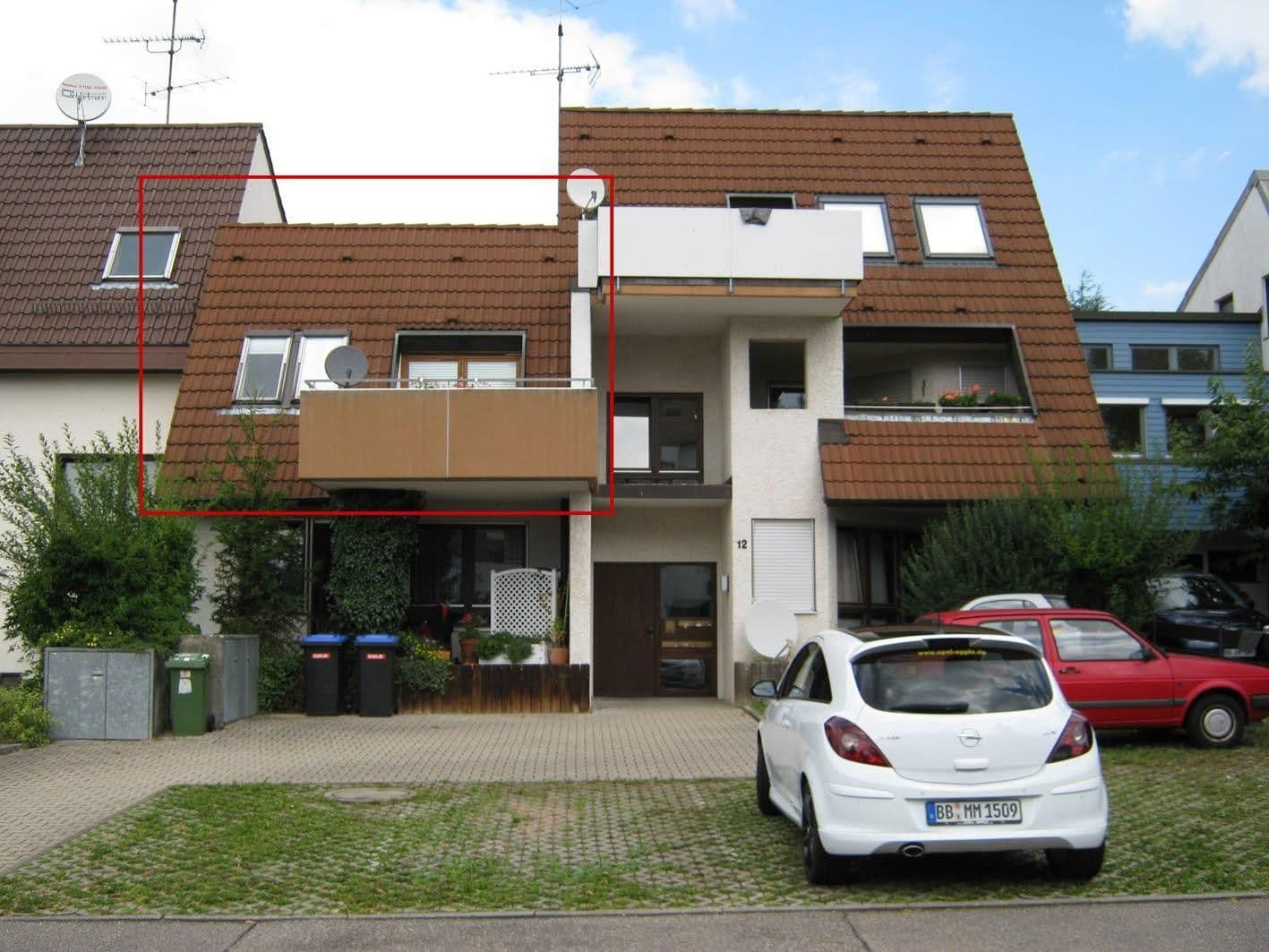 Pronájem bytu 2+1 51 m², Balinger Str. 12, Leonberg, Bádensko-Württembersko Pronájem bytu 2+1 51 m², Balinger Str. 12, Leonberg, Bádensko-Württembersko
