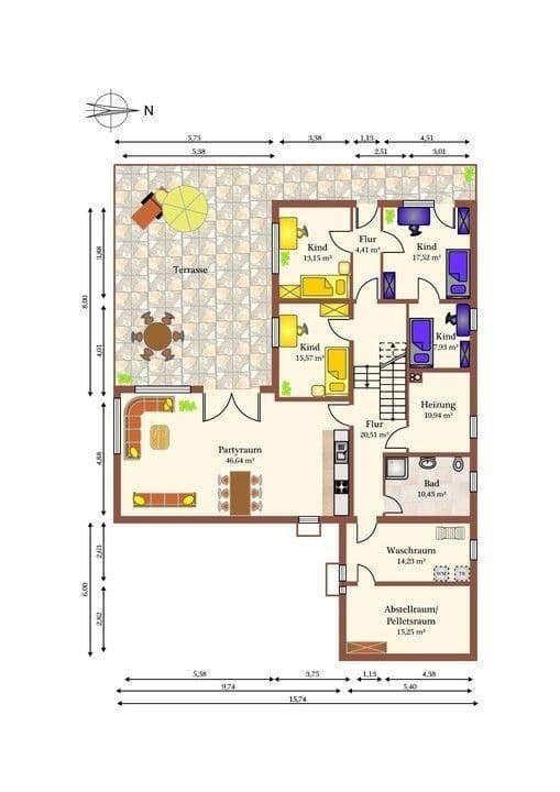 Prodej domu 274 m², pozemek 679 m², Nandlstadt, Bavorsko Prodej domu 274 m², pozemek 679 m², Nandlstadt, Bavorsko