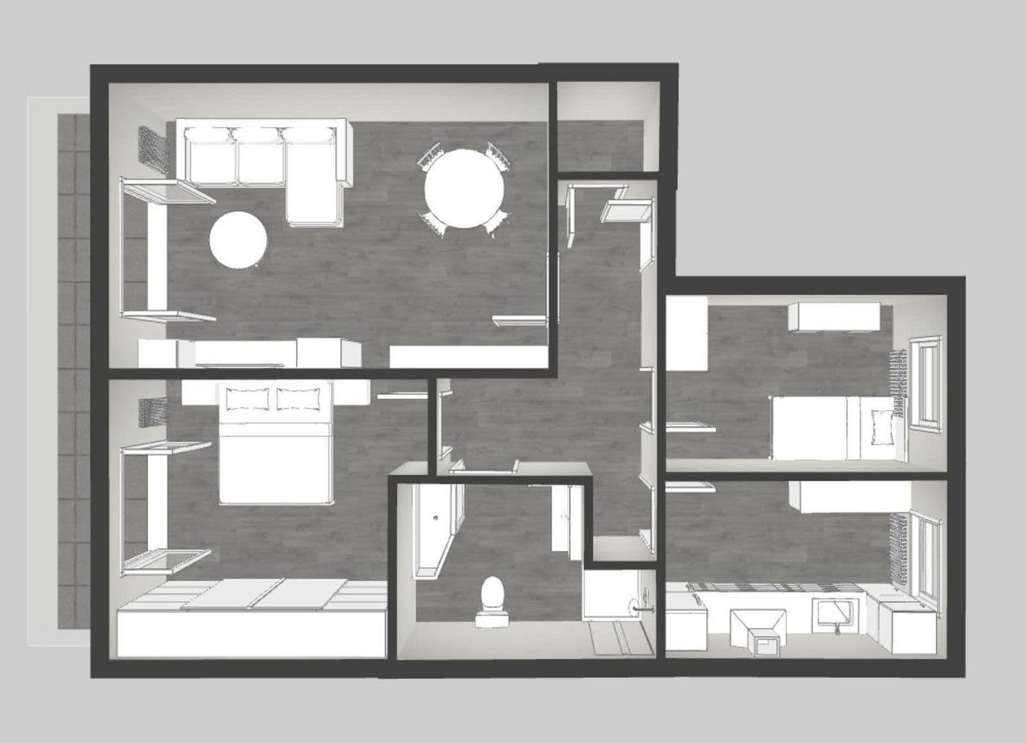 Prodej bytu 3+1 77 m², Effnerstr. 7a, Ingolstadt, Bavorsko Prodej bytu 3+1 77 m², Effnerstr. 7a, Ingolstadt, Bavorsko