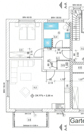 Pronájem bytu 2+1 64 m², Zaackoer Weg 36a, Luckau, Braniborsko Pronájem bytu 2+1 64 m², Zaackoer Weg 36a, Luckau, Braniborsko