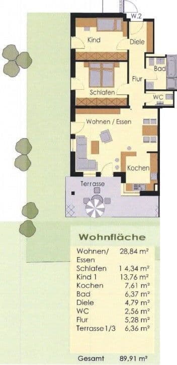 Pronájem bytu 3+1 90 m², Niedermayerstr. 62, Landshut, Bavorsko Pronájem bytu 3+1 90 m², Niedermayerstr. 62, Landshut, Bavorsko