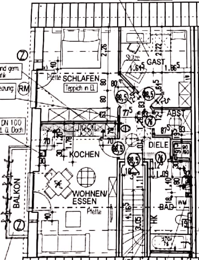Pronájem bytu 2+kk 63 m², Hamburg, Hamburg Pronájem bytu 2+kk 63 m², Hamburg, Hamburg