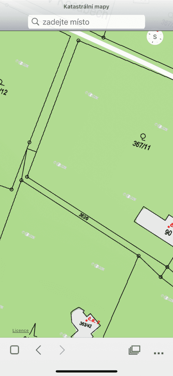 Prodej pozemku 1.031 m², Bojanovice, Středočeský kraj Prodej pozemku 1.031 m², Bojanovice, Středočeský kraj