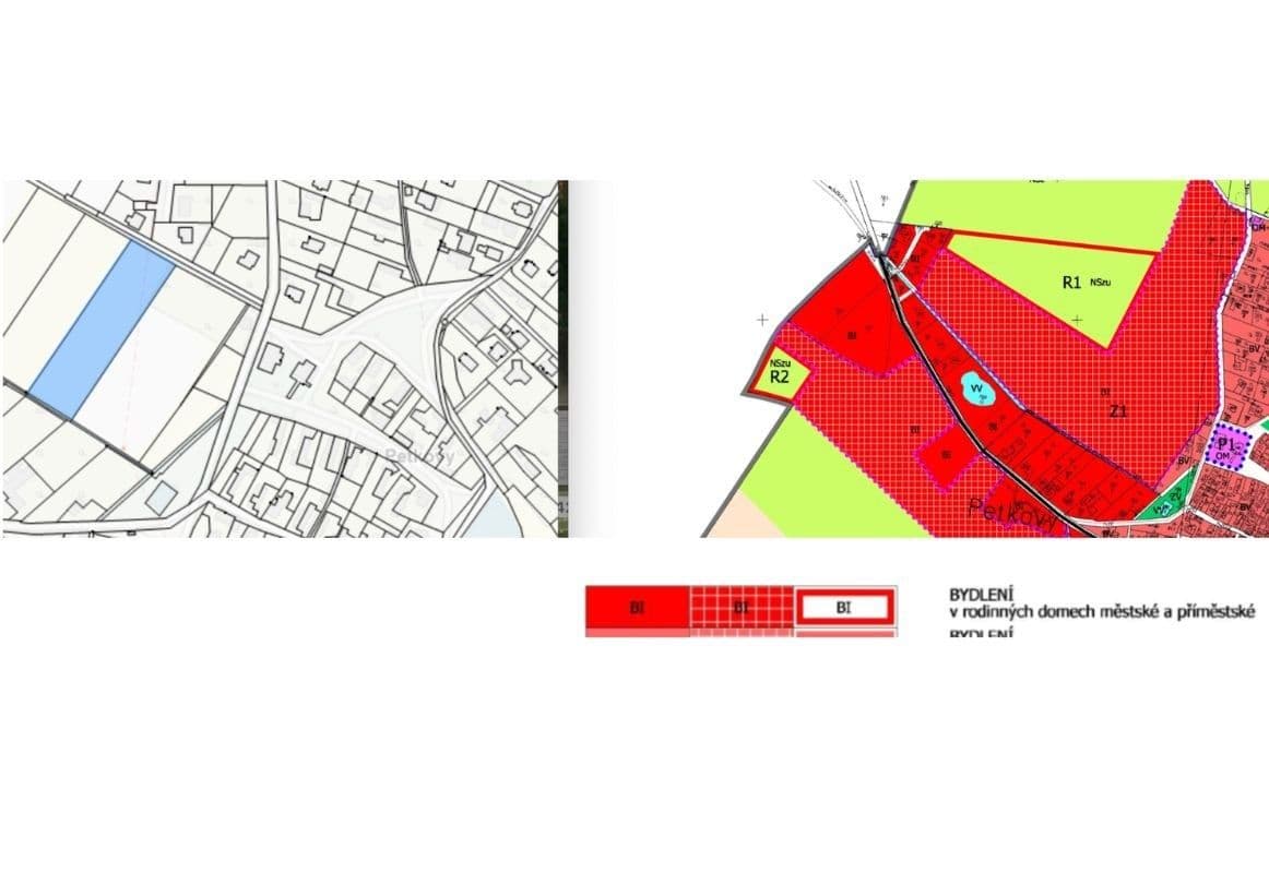 Prodej pozemku 5.996 m², Petkovy, Středočeský kraj Prodej pozemku 5.996 m², Petkovy, Středočeský kraj
