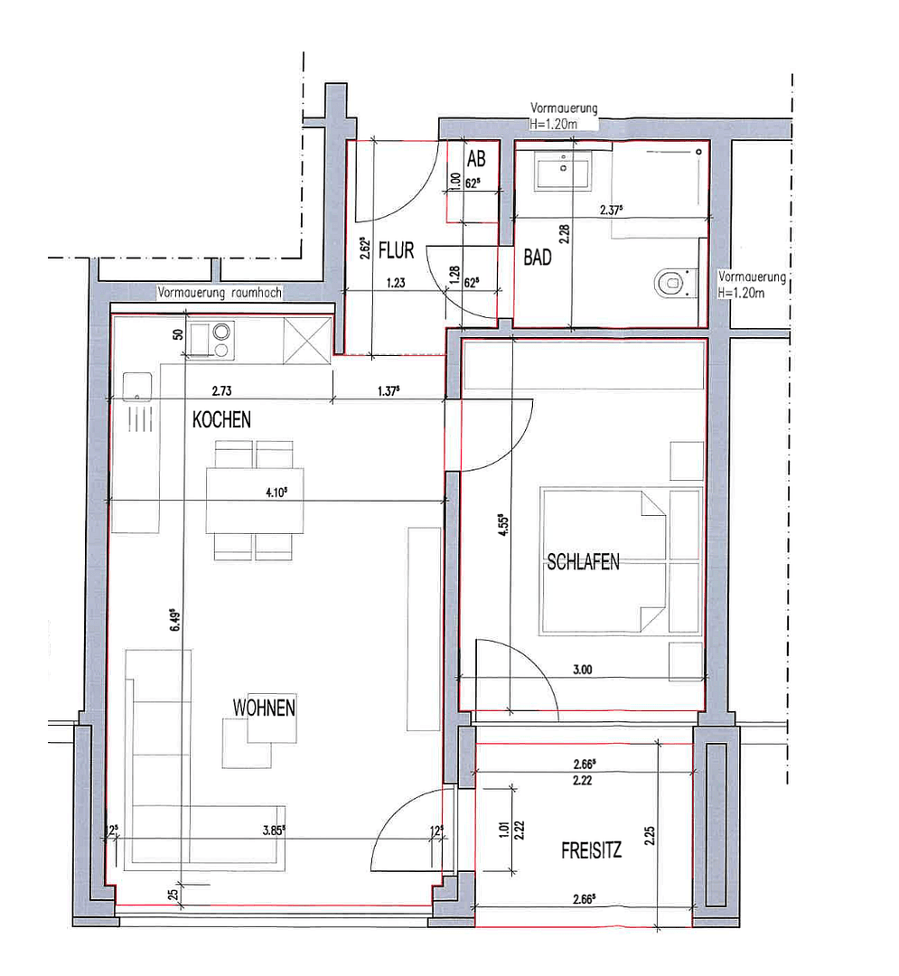 Pronájem bytu 2+1 56 m², Am Triftbaum 12, Rheda-Wiedenbrück, Severní Porýní-Vestfálsko Pronájem bytu 2+1 56 m², Am Triftbaum 12, Rheda-Wiedenbrück, Severní Porýní-Vestfálsko