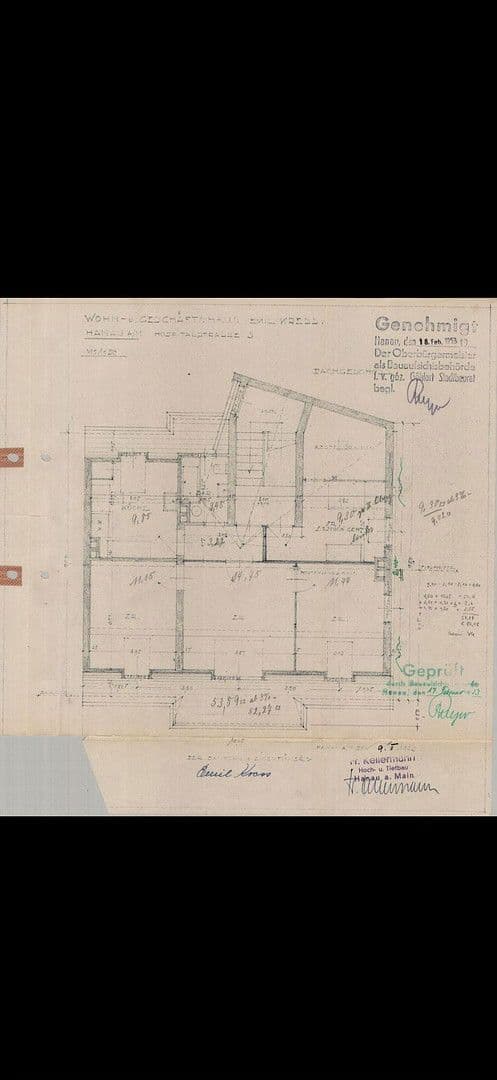 Pronájem bytu 3+1 63 m², Hanau, Hessen Pronájem bytu 3+1 63 m², Hanau, Hessen