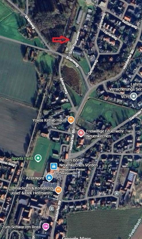 Pronájem bytu 1+1 45 m², Schaffnergasse, Neuenkirchen-Vörden, Dolní Sasko Pronájem bytu 1+1 45 m², Schaffnergasse, Neuenkirchen-Vörden, Dolní Sasko