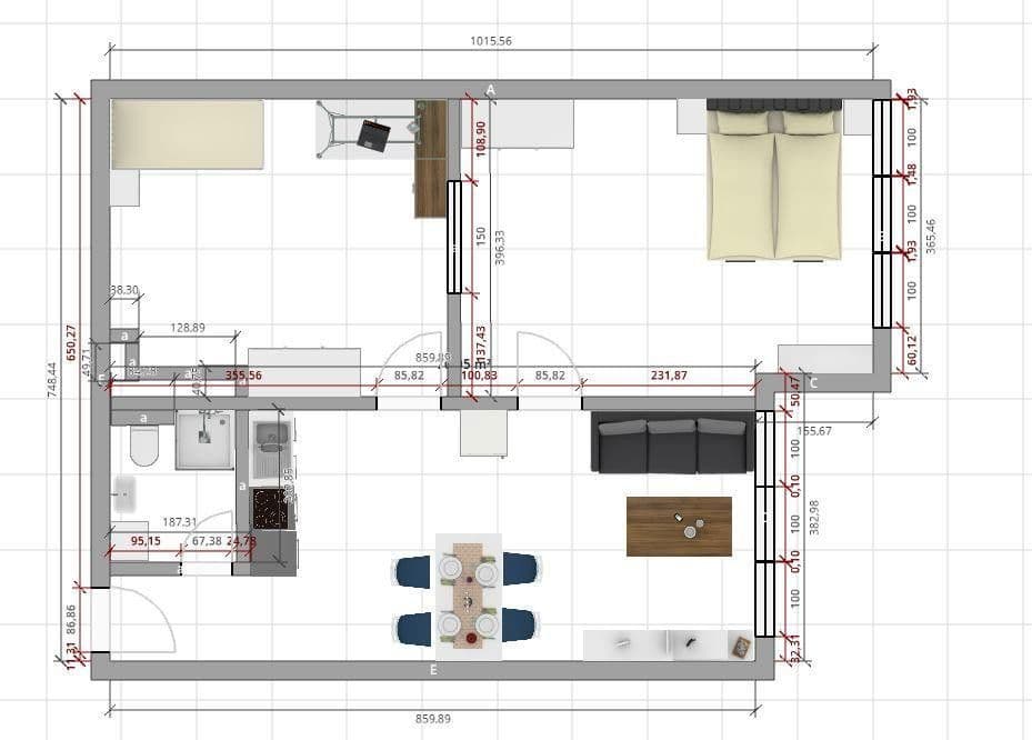 Prodej bytu 2+kk 65 m², Göppingen, Bádensko-Württembersko Prodej bytu 2+kk 65 m², Göppingen, Bádensko-Württembersko