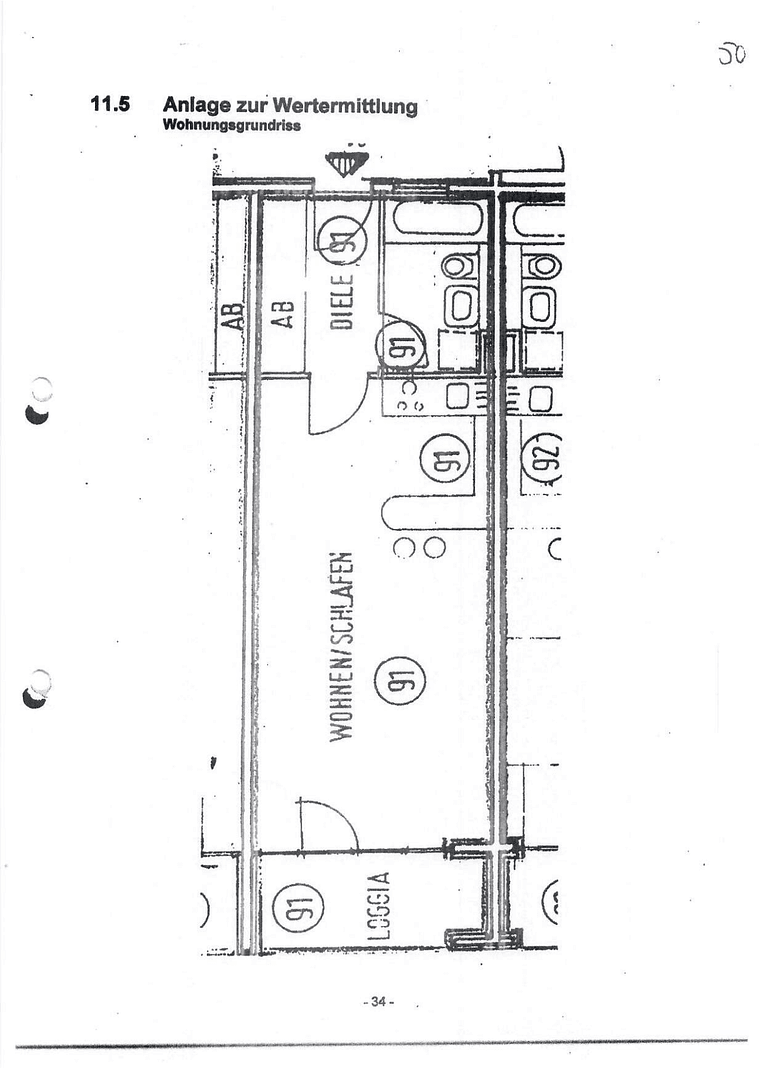 Pronájem bytu 1+kk 38 m², Fürther Straße 271, Nürnberg, Bavorsko Pronájem bytu 1+kk 38 m², Fürther Straße 271, Nürnberg, Bavorsko