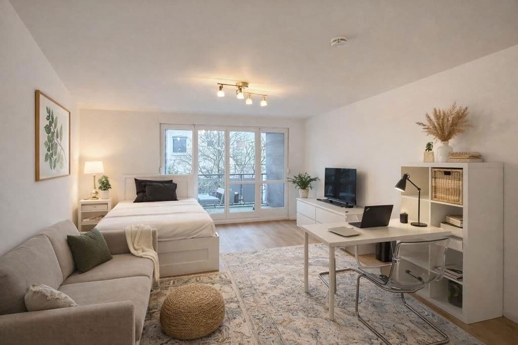 Pronájem bytu 1+kk 38 m², Fürther Straße 271, Nürnberg, Bavorsko Pronájem bytu 1+kk 38 m², Fürther Straße 271, Nürnberg, Bavorsko