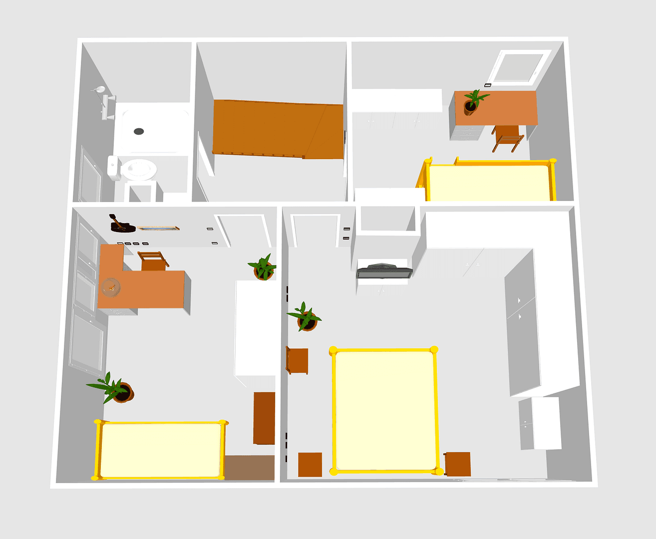 Prodej domu 100 m², pozemek 536 m², Gifhorn, Dolní Sasko Prodej domu 100 m², pozemek 536 m², Gifhorn, Dolní Sasko