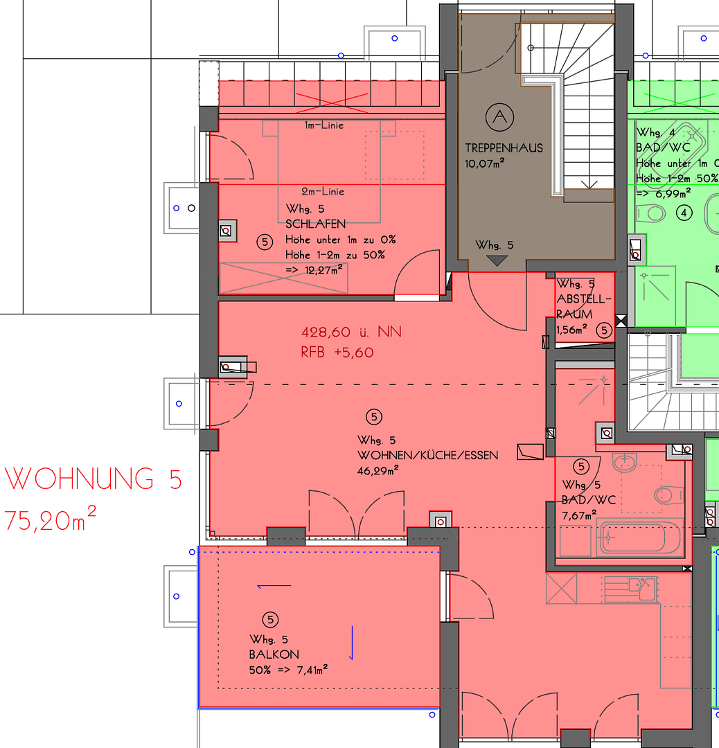 Pronájem bytu 2+kk 76 m², Friedrichshafen, Bádensko-Württembersko Pronájem bytu 2+kk 76 m², Friedrichshafen, Bádensko-Württembersko