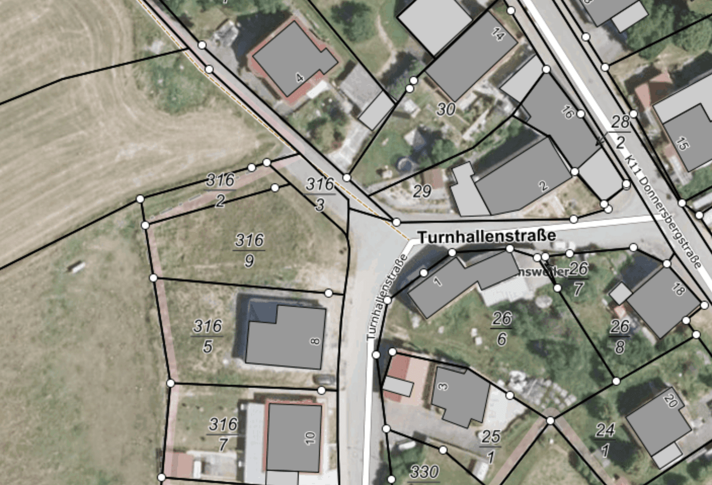 Prodej pozemku 561 m², Turnhallenstraße 6, Ransweiler, Porýní-Falc Prodej pozemku 561 m², Turnhallenstraße 6, Ransweiler, Porýní-Falc