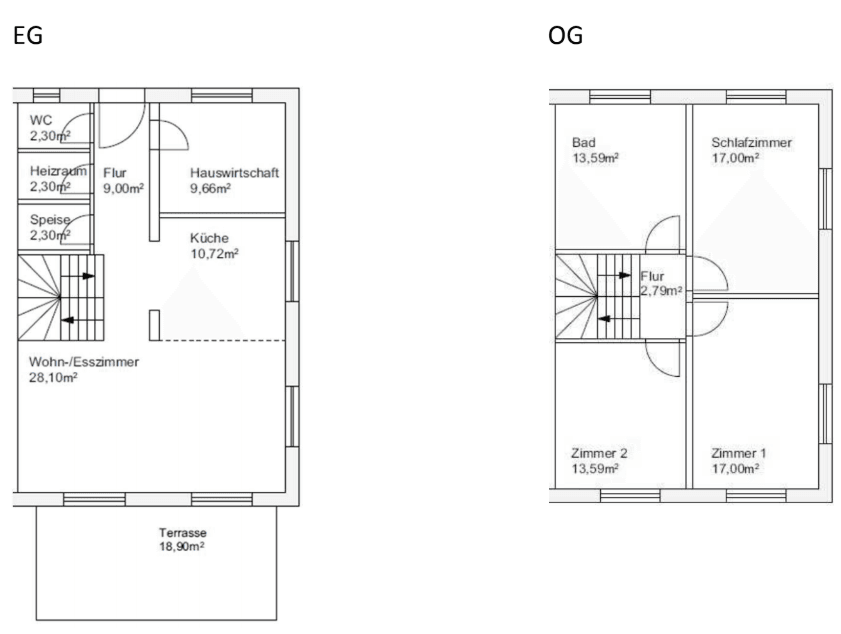 Pronájem domu 130 m², pozemek 250 m², Kerntner Ring 23, Frensdorf, Bavorsko Pronájem domu 130 m², pozemek 250 m², Kerntner Ring 23, Frensdorf, Bavorsko