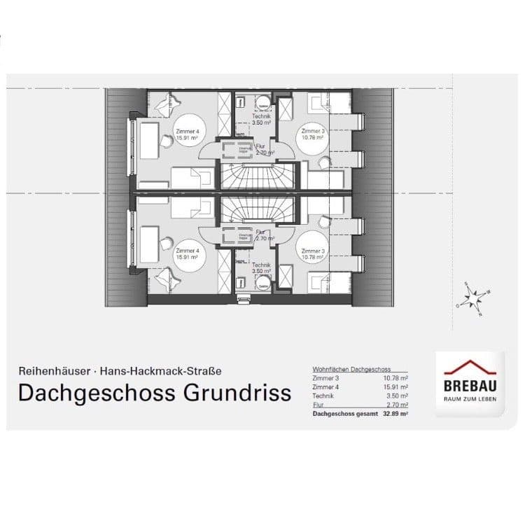 Pronájem domu 132 m², pozemek 163 m², Hans-Hackmack-Straße, Bremen, Bremen Pronájem domu 132 m², pozemek 163 m², Hans-Hackmack-Straße, Bremen, Bremen