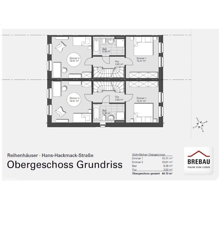 Pronájem domu 132 m², pozemek 163 m², Hans-Hackmack-Straße, Bremen, Bremen Pronájem domu 132 m², pozemek 163 m², Hans-Hackmack-Straße, Bremen, Bremen