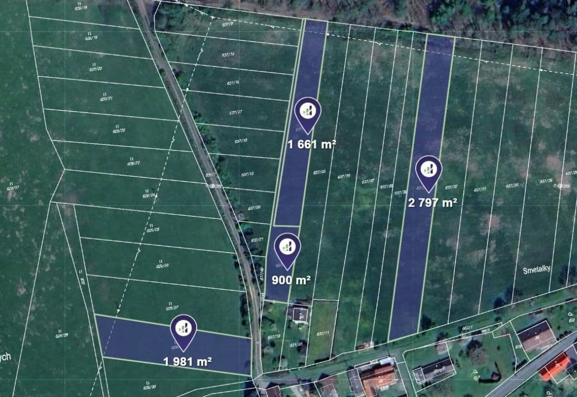 Prodej pozemku 7.339 m², Čížkov, Plzeňský kraj Prodej pozemku 7.339 m², Čížkov, Plzeňský kraj