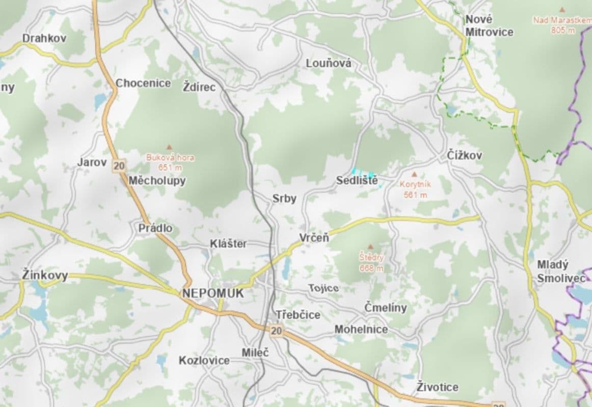 Prodej pozemku 7.339 m², Čížkov, Plzeňský kraj Prodej pozemku 7.339 m², Čížkov, Plzeňský kraj