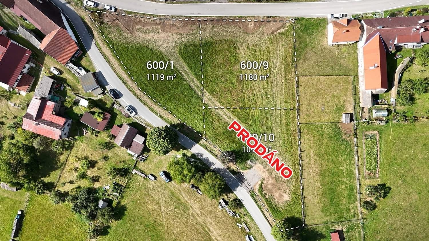 Prodej pozemku 1.119 m², Čestice, Jihočeský kraj Prodej pozemku 1.119 m², Čestice, Jihočeský kraj