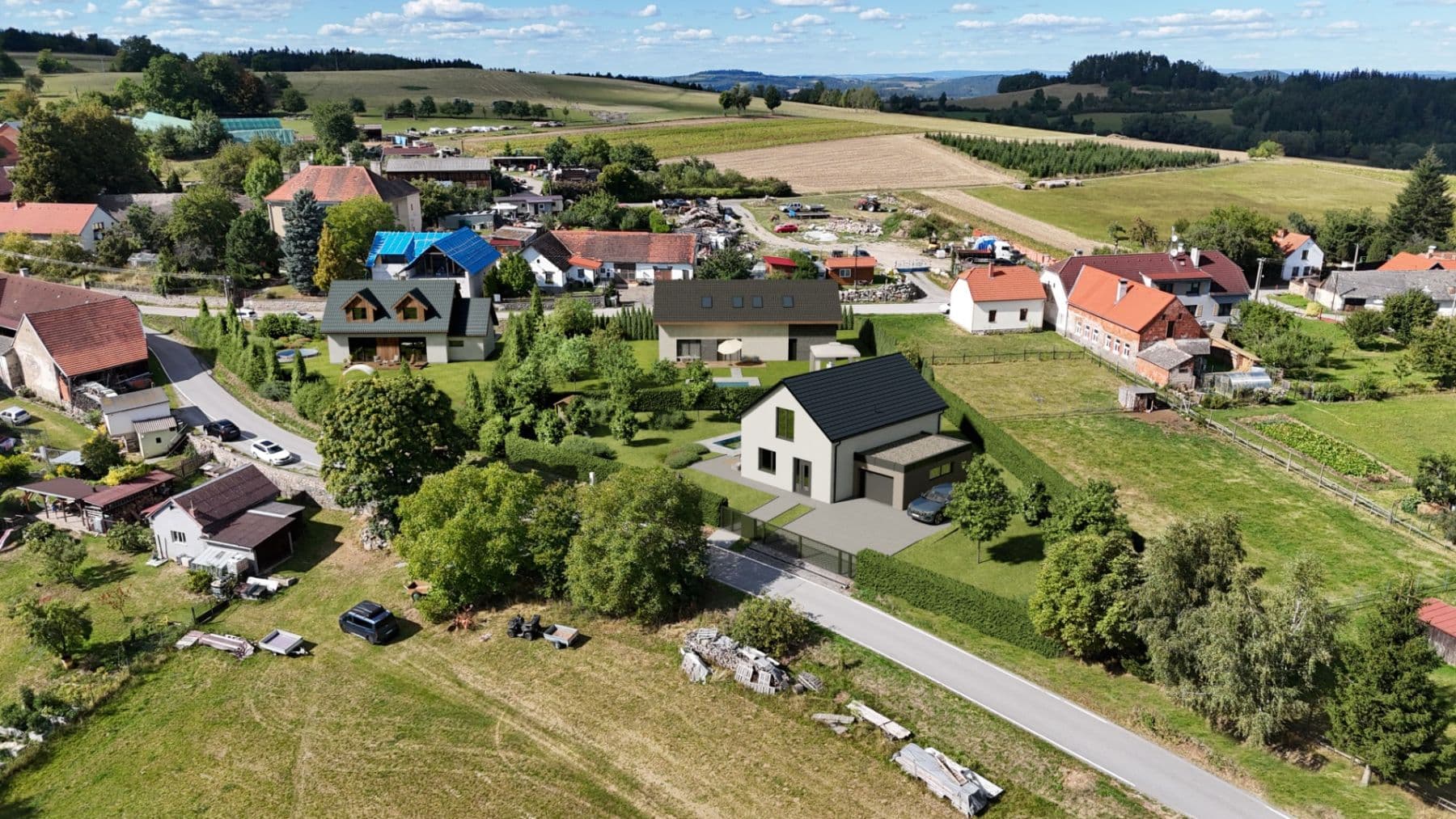 Prodej pozemku 1.119 m², Čestice, Jihočeský kraj Prodej pozemku 1.119 m², Čestice, Jihočeský kraj
