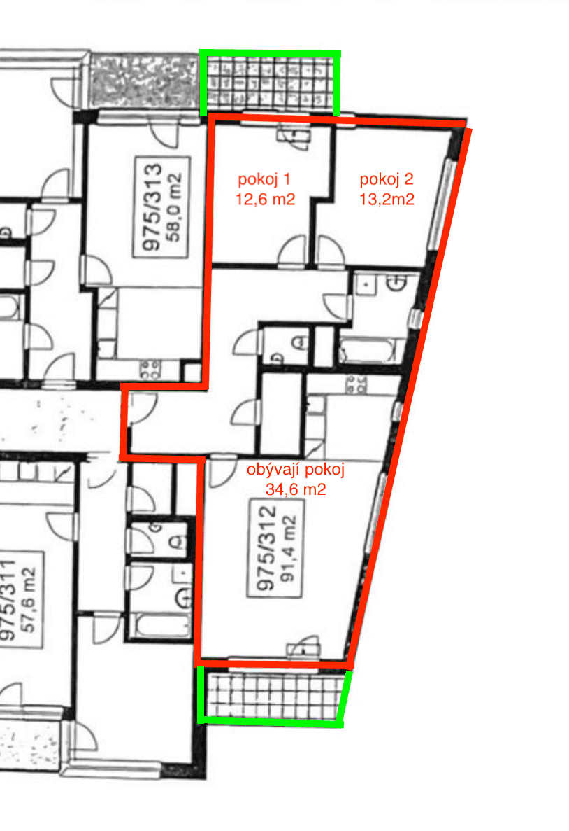 Pronájem bytu 3+kk 91 m², Pod Stolovou horou, Praha, Praha Pronájem bytu 3+kk 91 m², Pod Stolovou horou, Praha, Praha