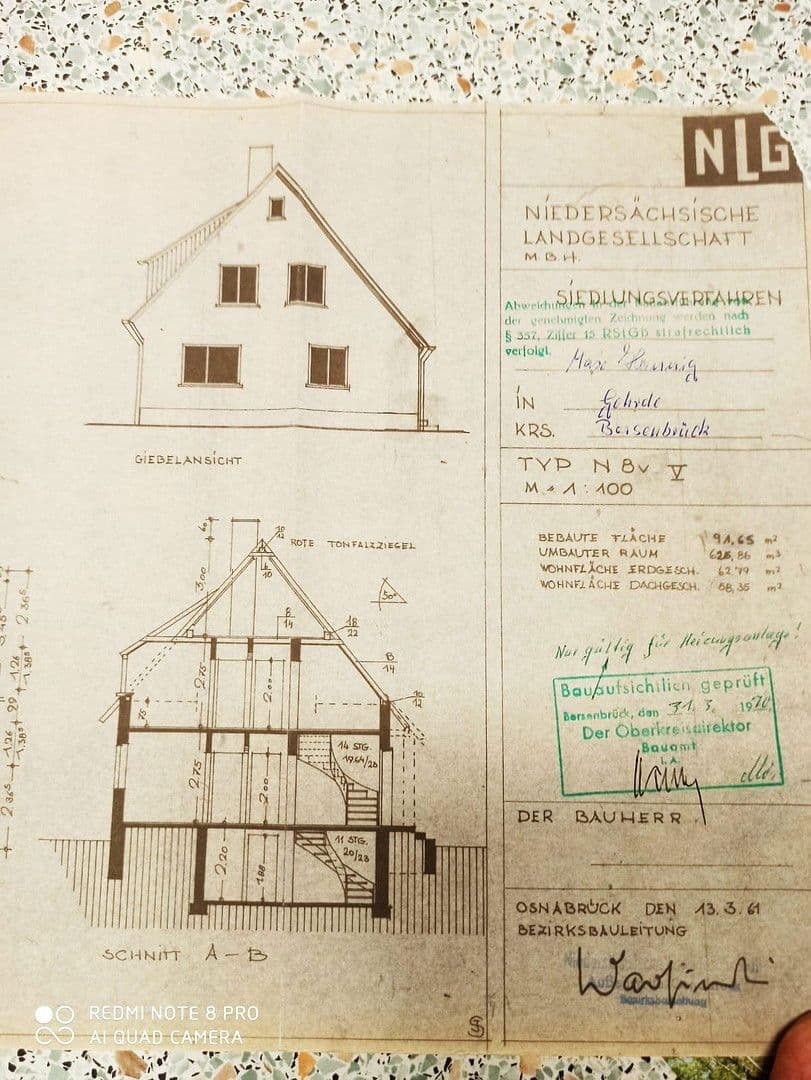 Prodej domu 120 m², pozemek 1.020 m², Gehrde, Dolní Sasko Prodej domu 120 m², pozemek 1.020 m², Gehrde, Dolní Sasko